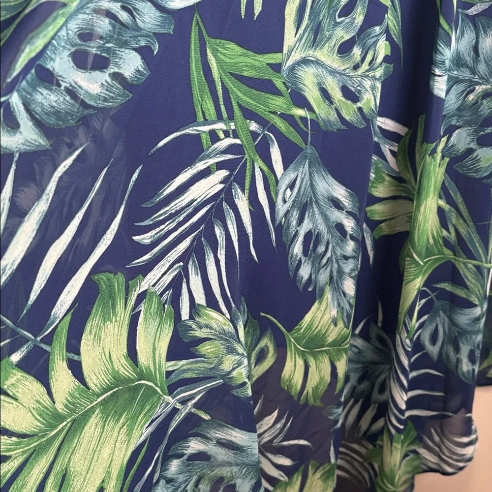 Rabbit Rabbit Rabbit Blue and Green Patterned Dress - Picture 7 of 15